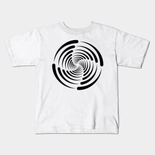 spiral circle Kids T-Shirt